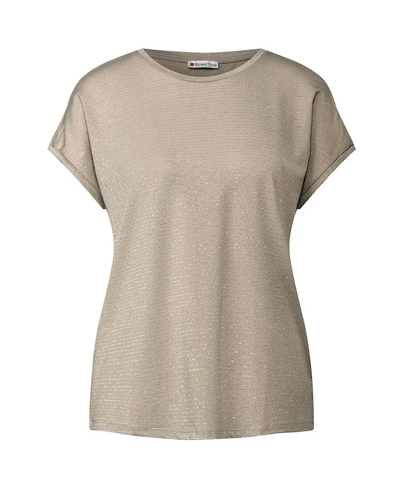 Street One T-shirt Shiny Strips