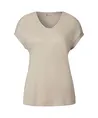 Street One T-shirt Shiny V-Hals