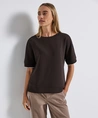 Street One T-shirt Silk Look