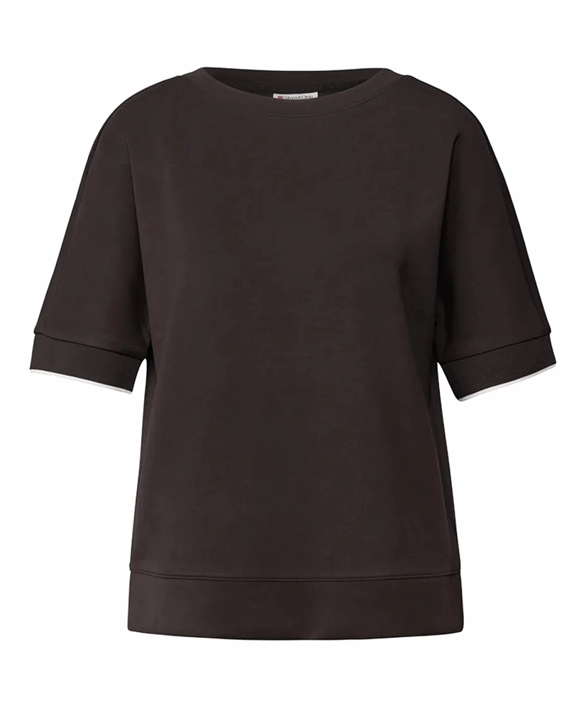 Street One T-shirt Silk Look