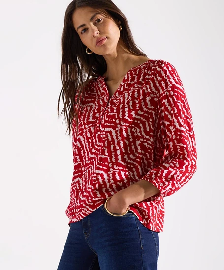 Street One Top Allover Print