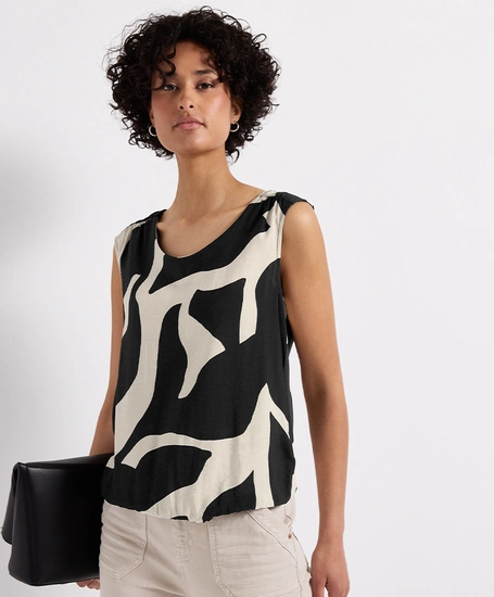 Street One Top Allover Print