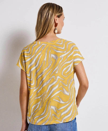 Street One Top Allover Print