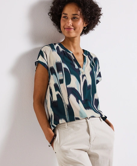 Street One Top Allover Print