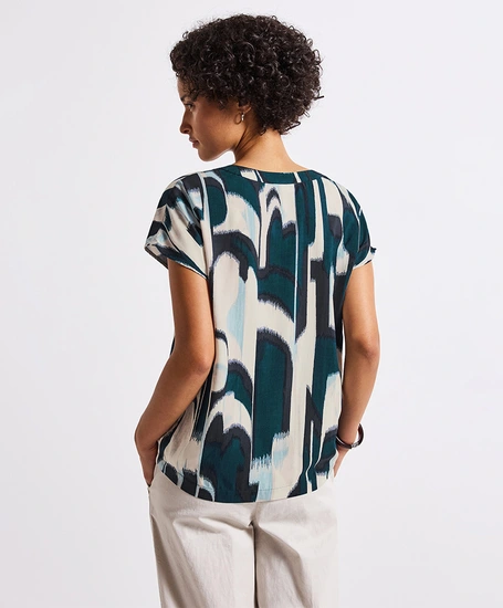 Street One Top Allover Print