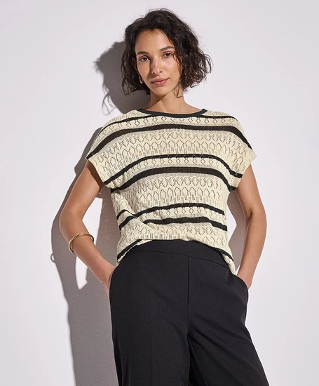 Street One Top Stripe Ajour