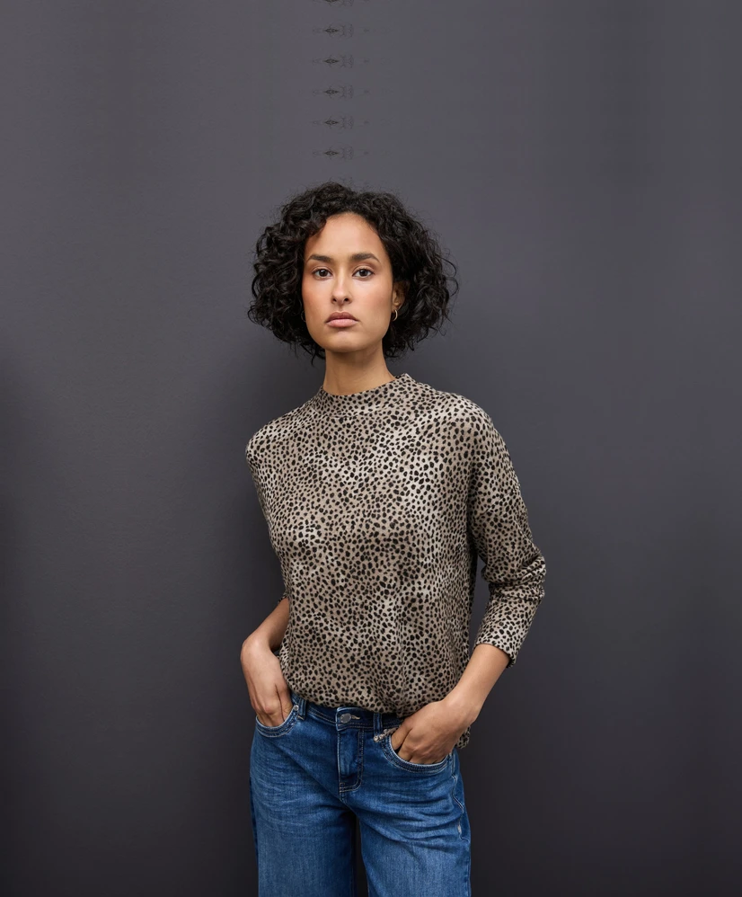 Street One Trui Allover Print