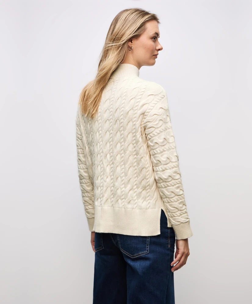 Street One Turtleneck Trui Cable