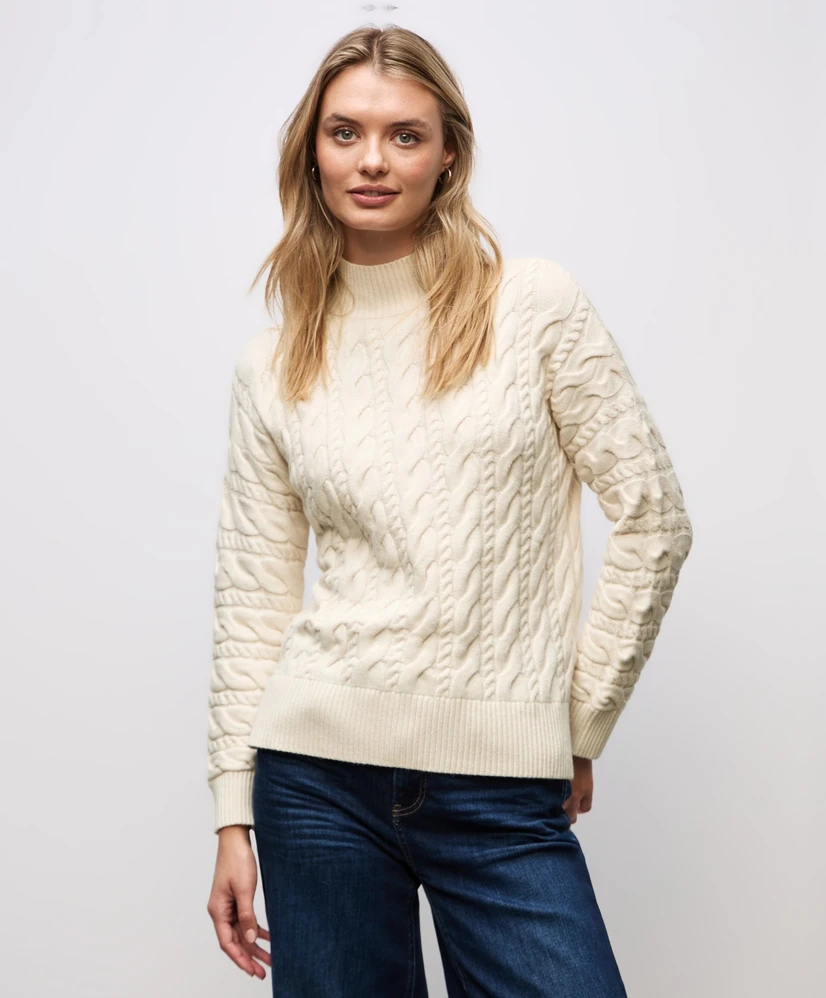 Street One Turtleneck Trui Cable