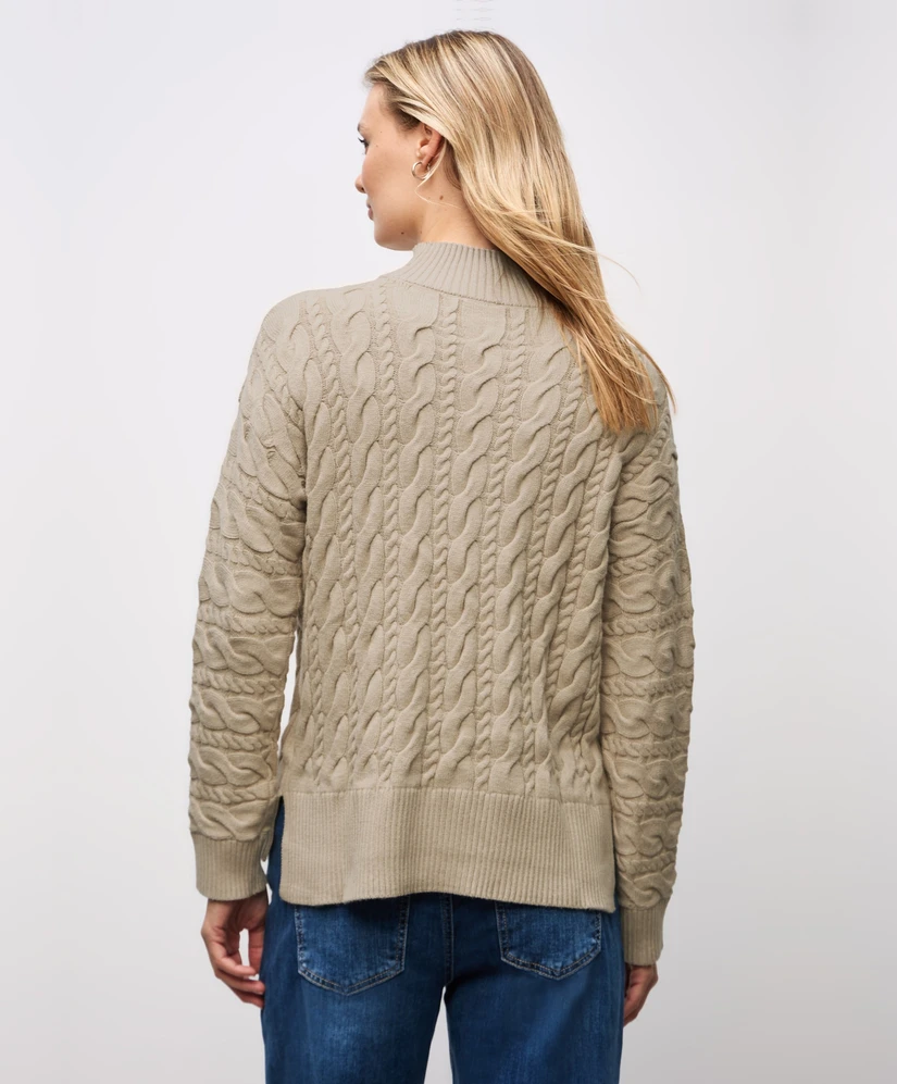 Street One Turtleneck Trui Cable