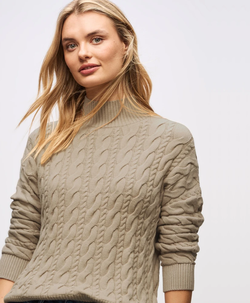 Street One Turtleneck Trui Cable