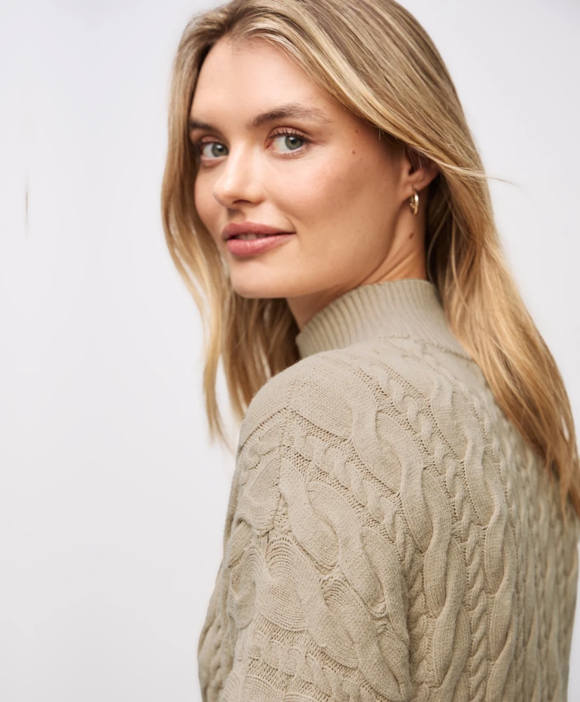 Street One Turtleneck Trui Cable