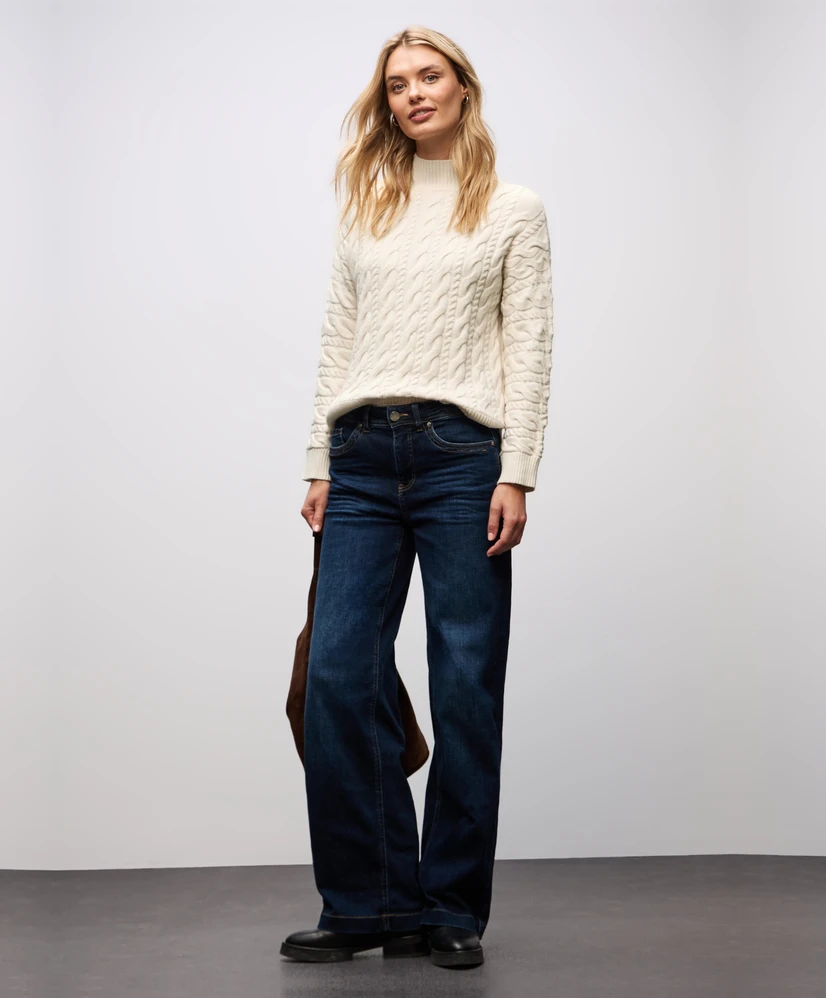 Street One Turtleneck Trui Cable