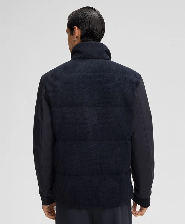 Strellson Gewatteerde Jas Flex Knit 2.0