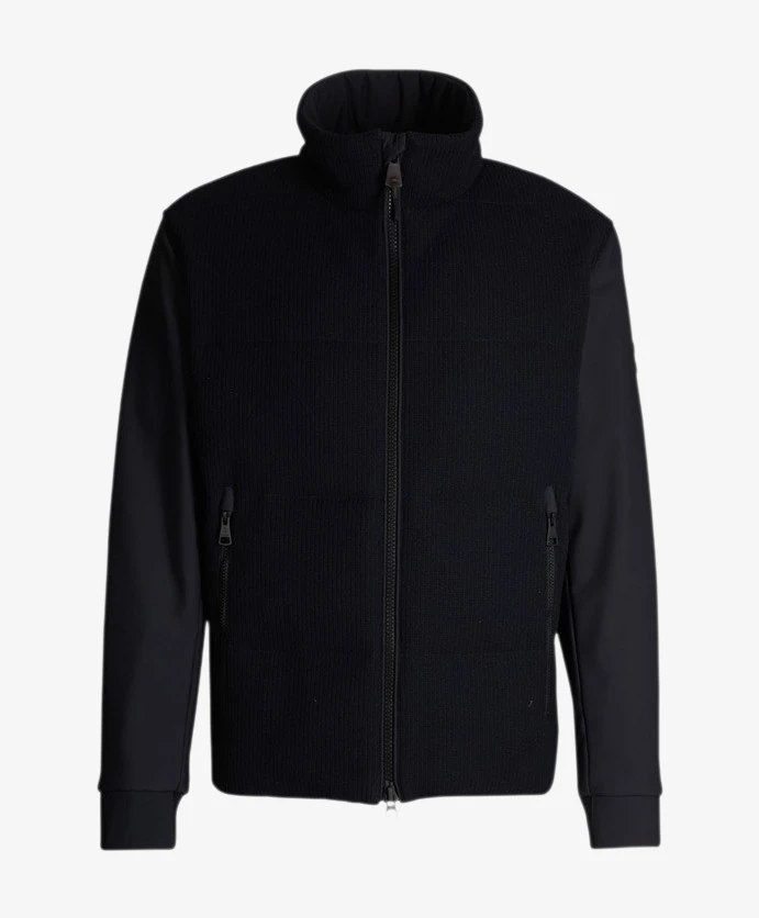 Strellson Gewatteerde Jas Flex Knit 2.0