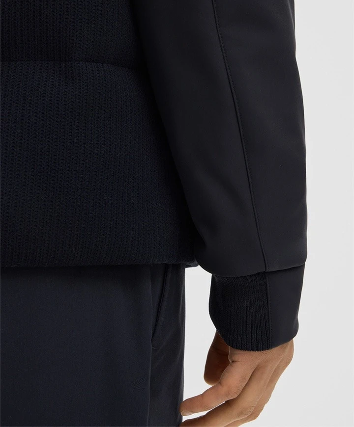 Strellson Gewatteerde Jas Flex Knit 2.0