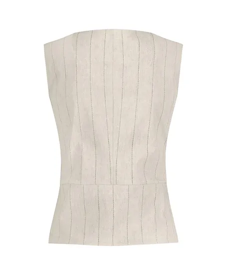 Studio Anneloes Gilet Rebekka Pinstripe