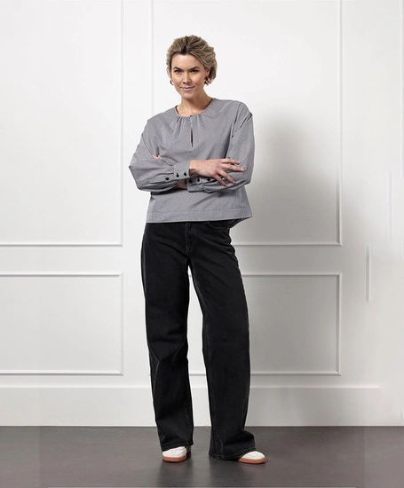 Studio Anneloes Top Babs Poplin Stripe