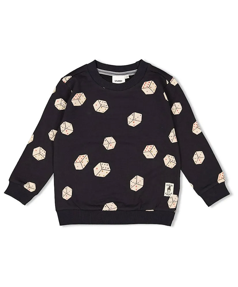 STURDY Sweater Allover Print Couch Club