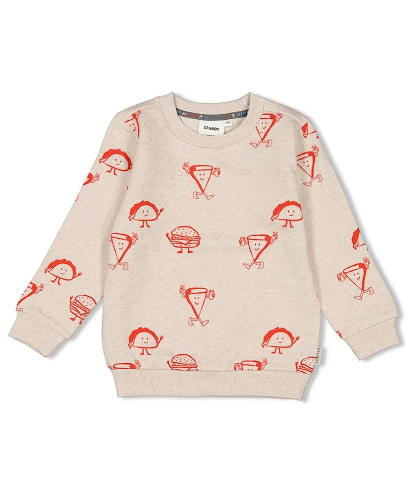 STURDY Sweater Allover Print Couch Club
