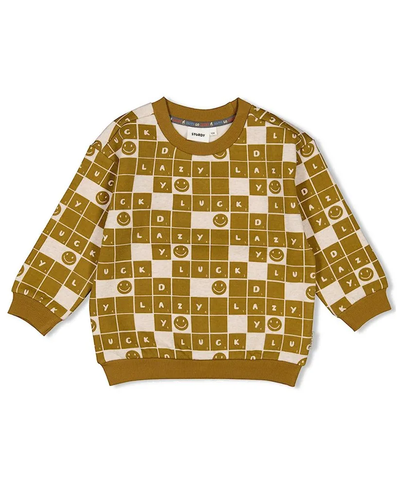 STURDY Sweater Allover Print Couch Club
