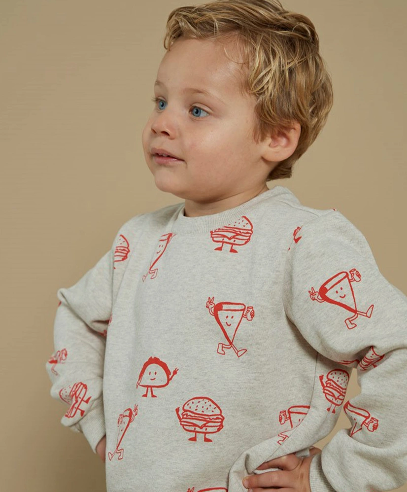 STURDY Sweater Allover Print Couch Club