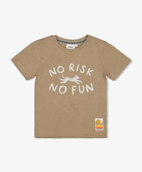 STURDY T-shirt Checkmate No Risk No Fun