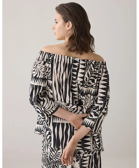 Summum Blouse Allover Print