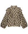 Summum Blouse Brodery Ruches