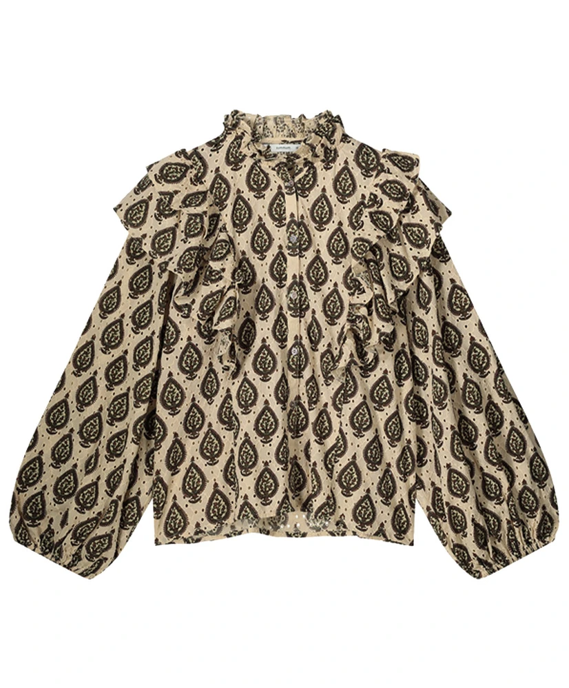 Summum Blouse Brodery Ruches
