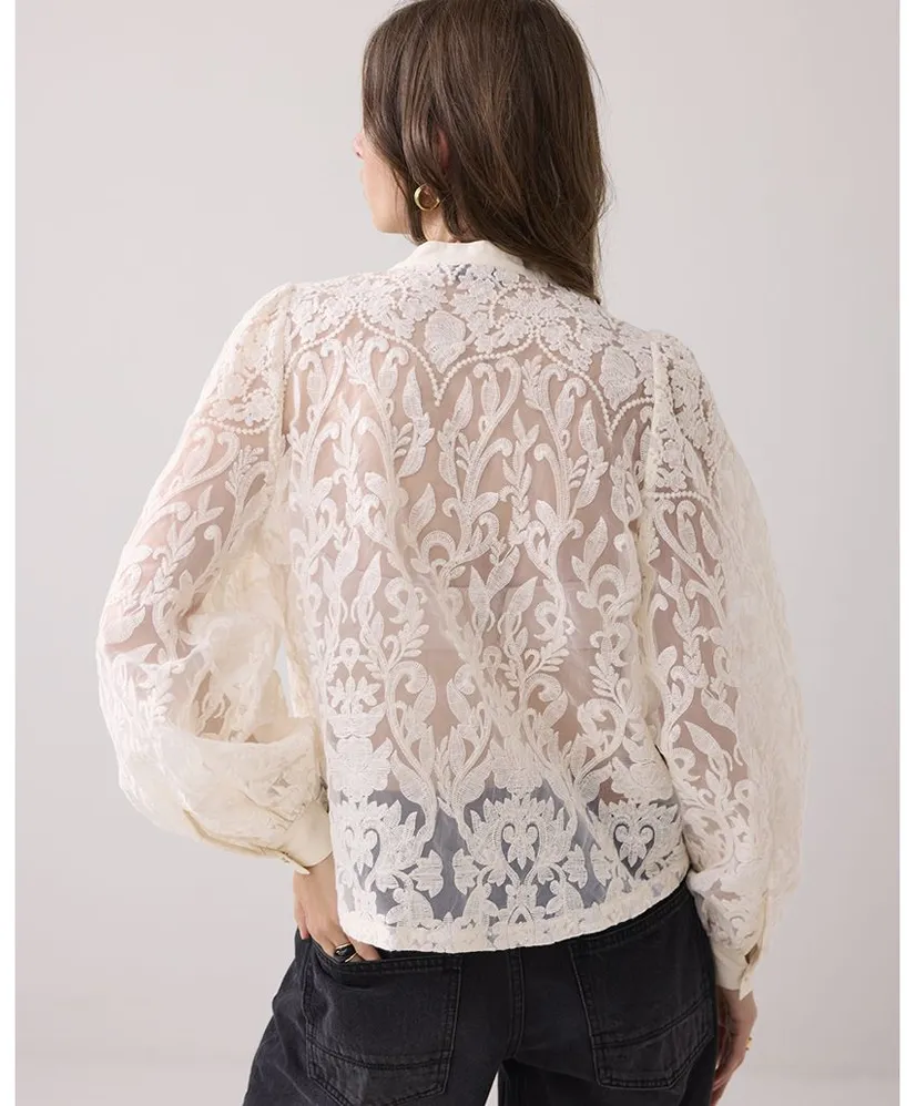 Summum Blouse Flowerlace