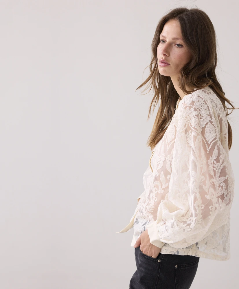 Summum Blouse Flowerlace