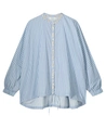 Summum Blouse Gold Foil Stripe