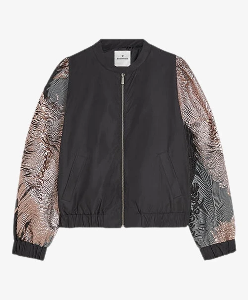 Summum Bomberjack Sleeve Print