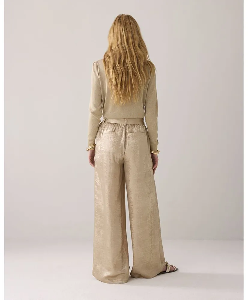 Summum Broek Metallic Lamee