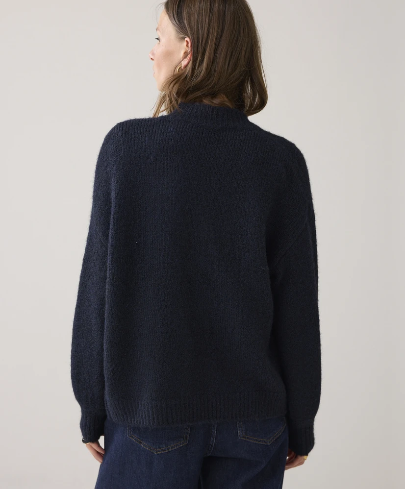Summum Cardigan Puff Sleeve