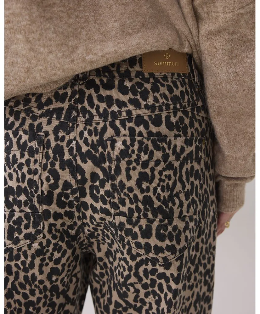 Summum Jeans Leopard Mom Fit