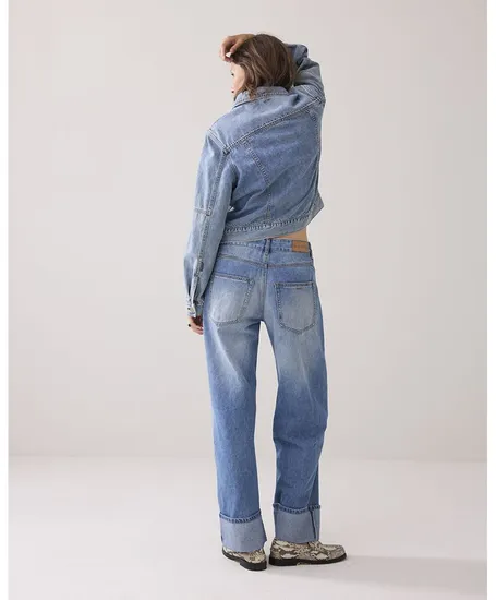 Summum Jeans Vintage Cotton Twill Straight Fit