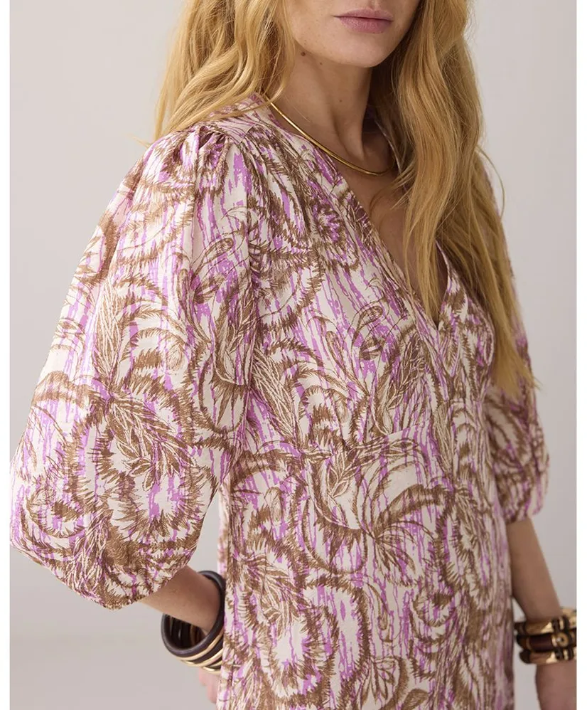 Summum Maxi Jurk Allover Print