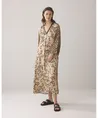 Summum Maxi Jurk Flower Animal