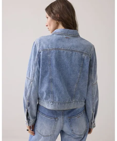 Summum Spijkerjack Vintage Cotton Twill