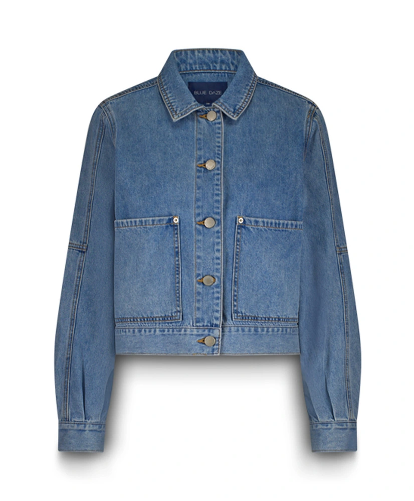 Summum Spijkerjack Vintage Cotton Twill