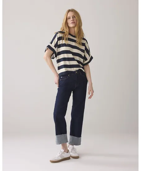 Summum Top Boxy Big Stripe