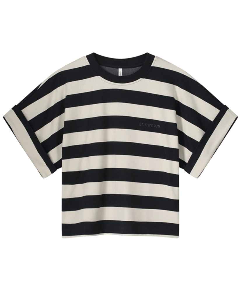 Summum Top Boxy Big Stripe