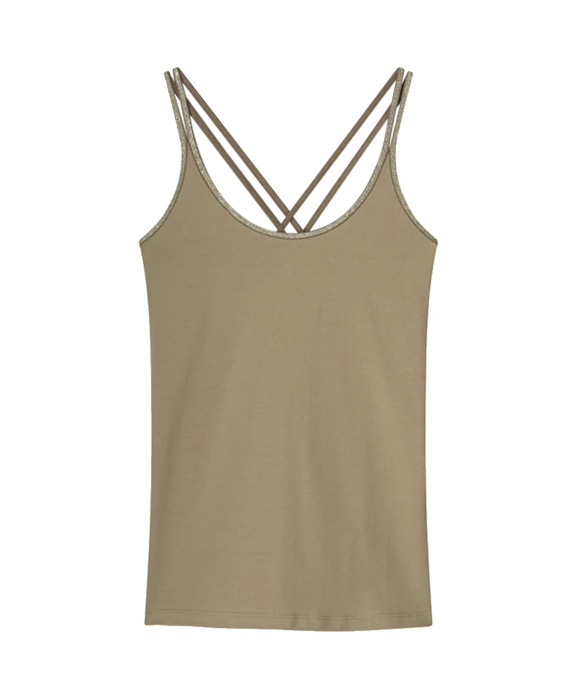 Summum Top Singlet Fine Straps
