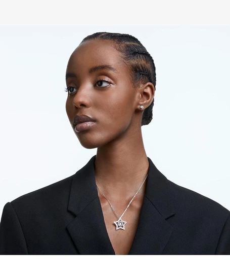 Swarovski Ketting & Oorknopjes Set Stella Ster