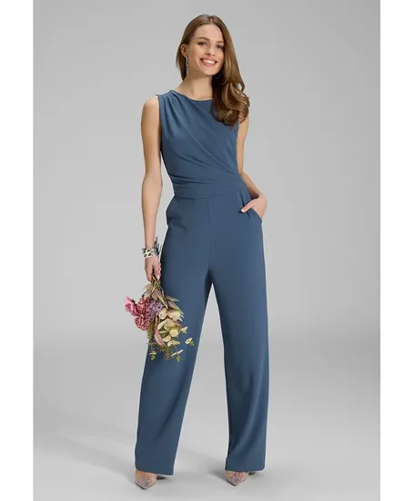 SWING Jumpsuit Gedrapeerd