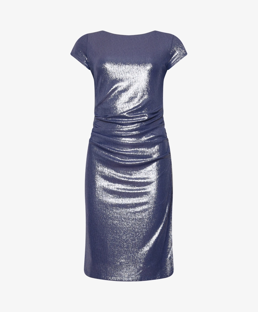 SWING Jurk Midi Metallic