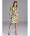 SWING Jurk Slangen Print
