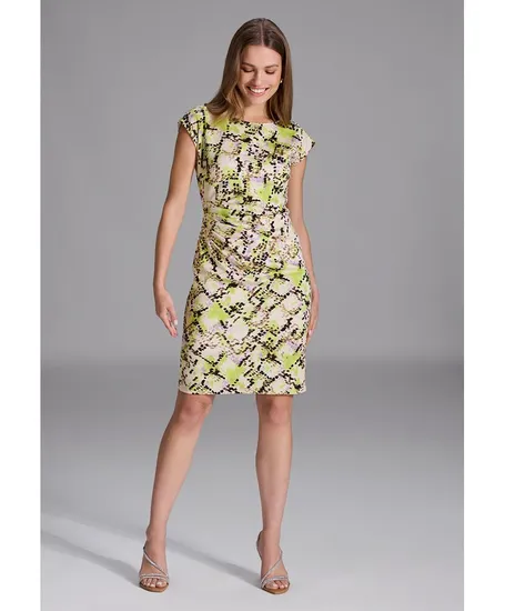 SWING Jurk Slangen Print